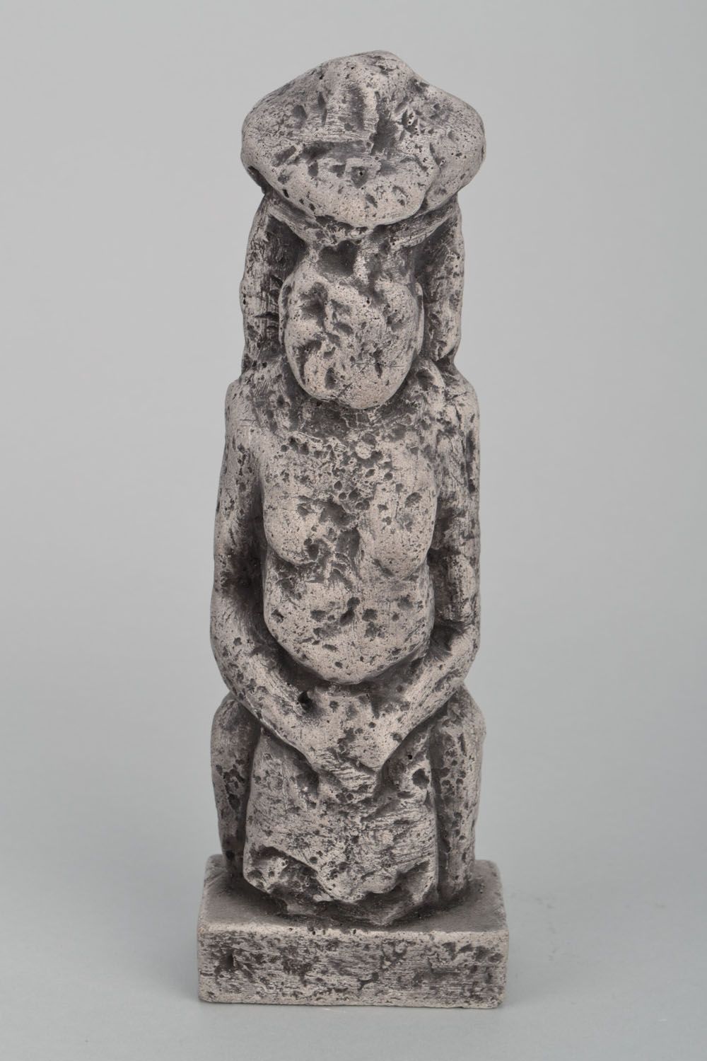 Figura decorativa de yeso Estatua antropomorfa foto 3