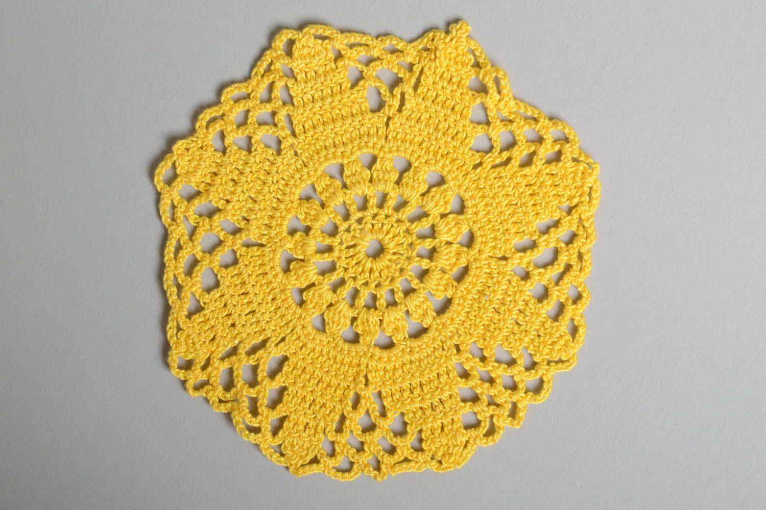 Handmade openwork napkins crochet napkins kitchen napkin interior ideas photo 4
