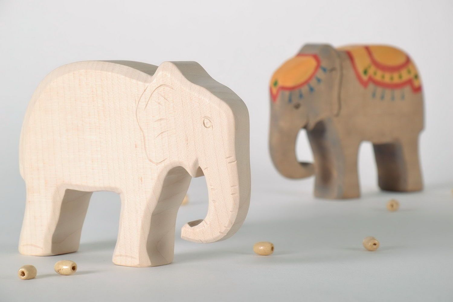 Wooden figurine Elephant photo 2