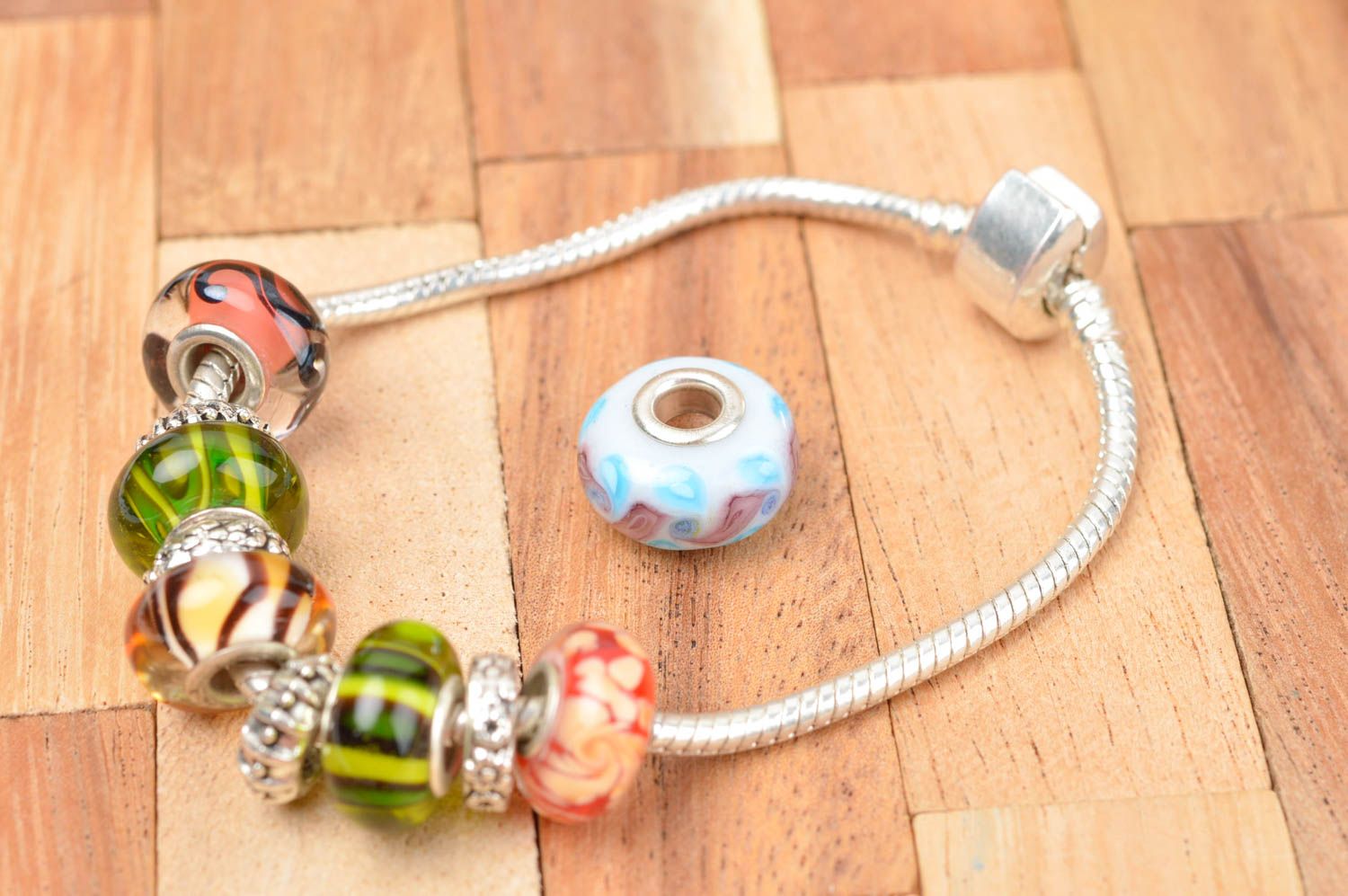 Handmade glass bead jewelry making ideas art and craft supplies gift ideas photo 4