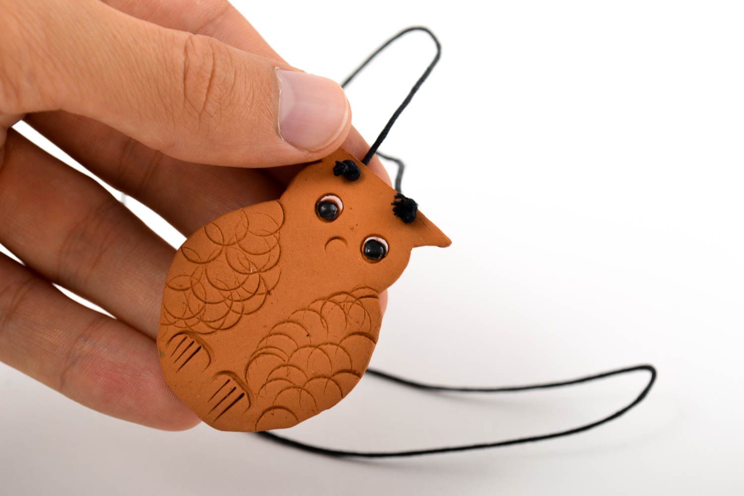 Handmade pendant unusual pendant for women gift for children designer accessory photo 4