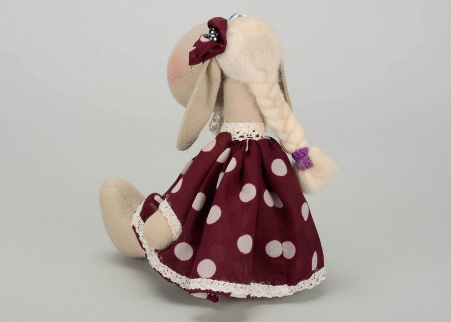 Bambola per bambino fatta a mano Pecorella Regalo giocattolo per bambino  foto 5