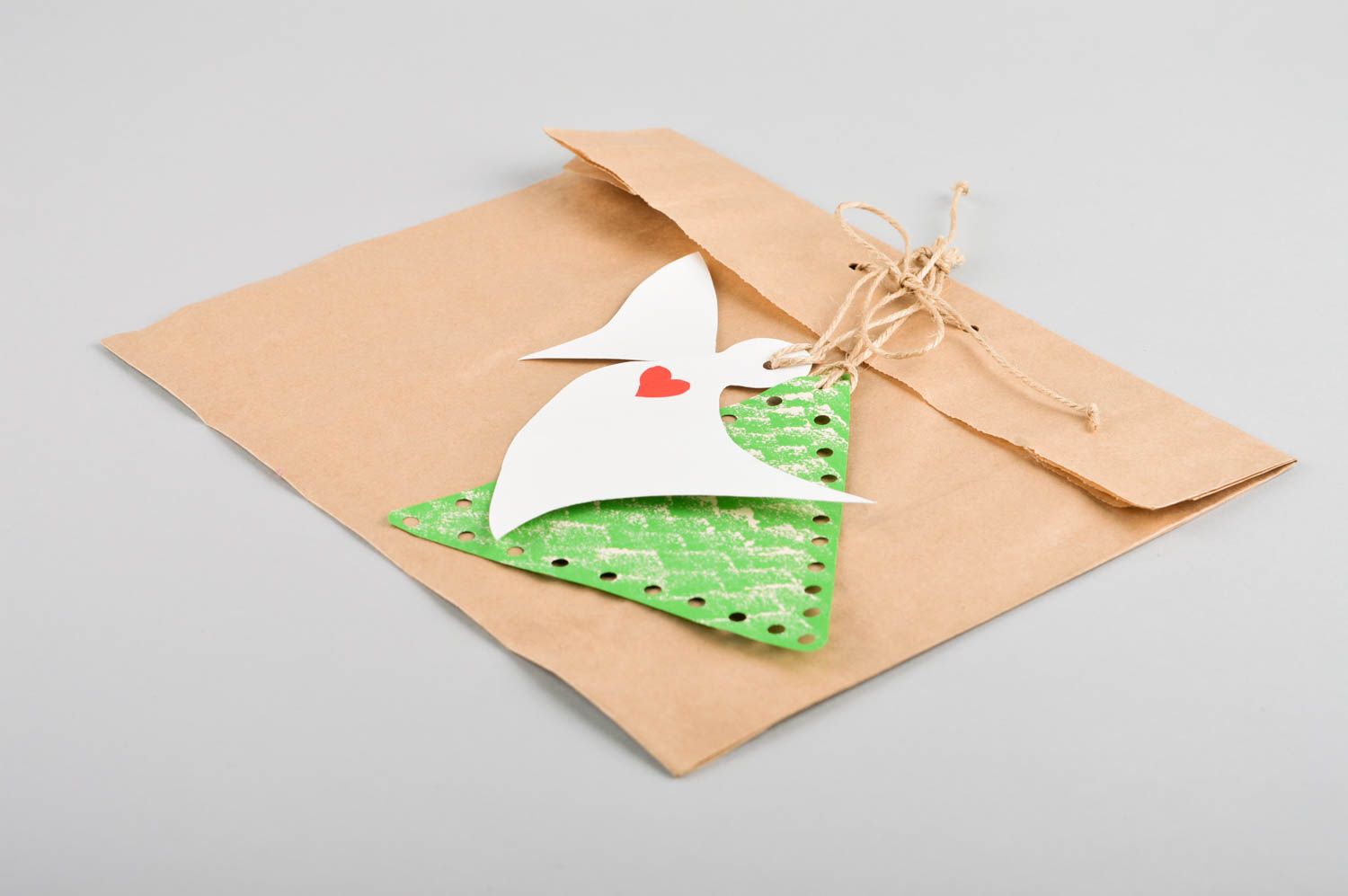 Emballage cadeau fait main Pochette cadeau Sac en papier pour cadeau de Noël photo 5