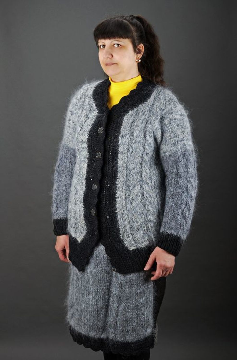Traje de lana para mujer foto 2