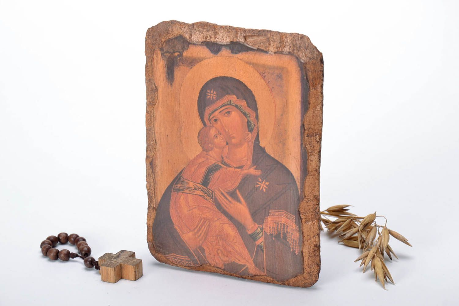 Икона-репродукция Богородица Вышгородская фото 1