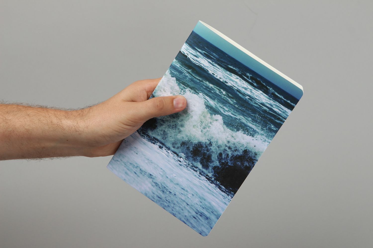 Записная книжка морской блокнот ручной работы скетчбук-блокнот красивый фото 5
