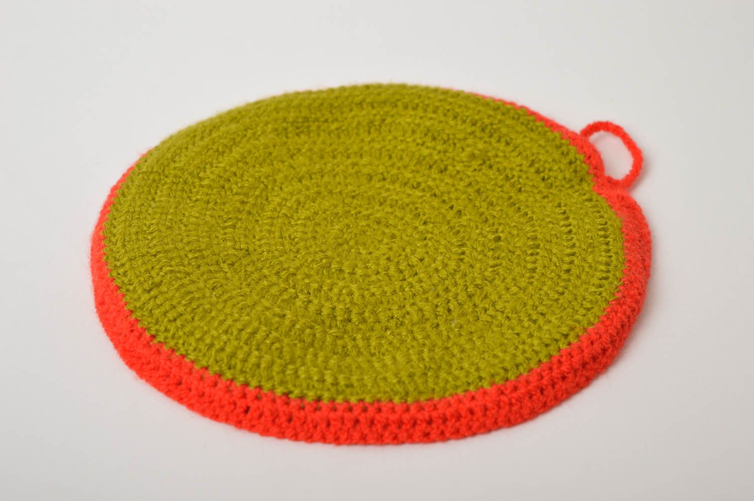 Handmade kitchen decor place mat crochet placemats hot pad cup coaster photo 3