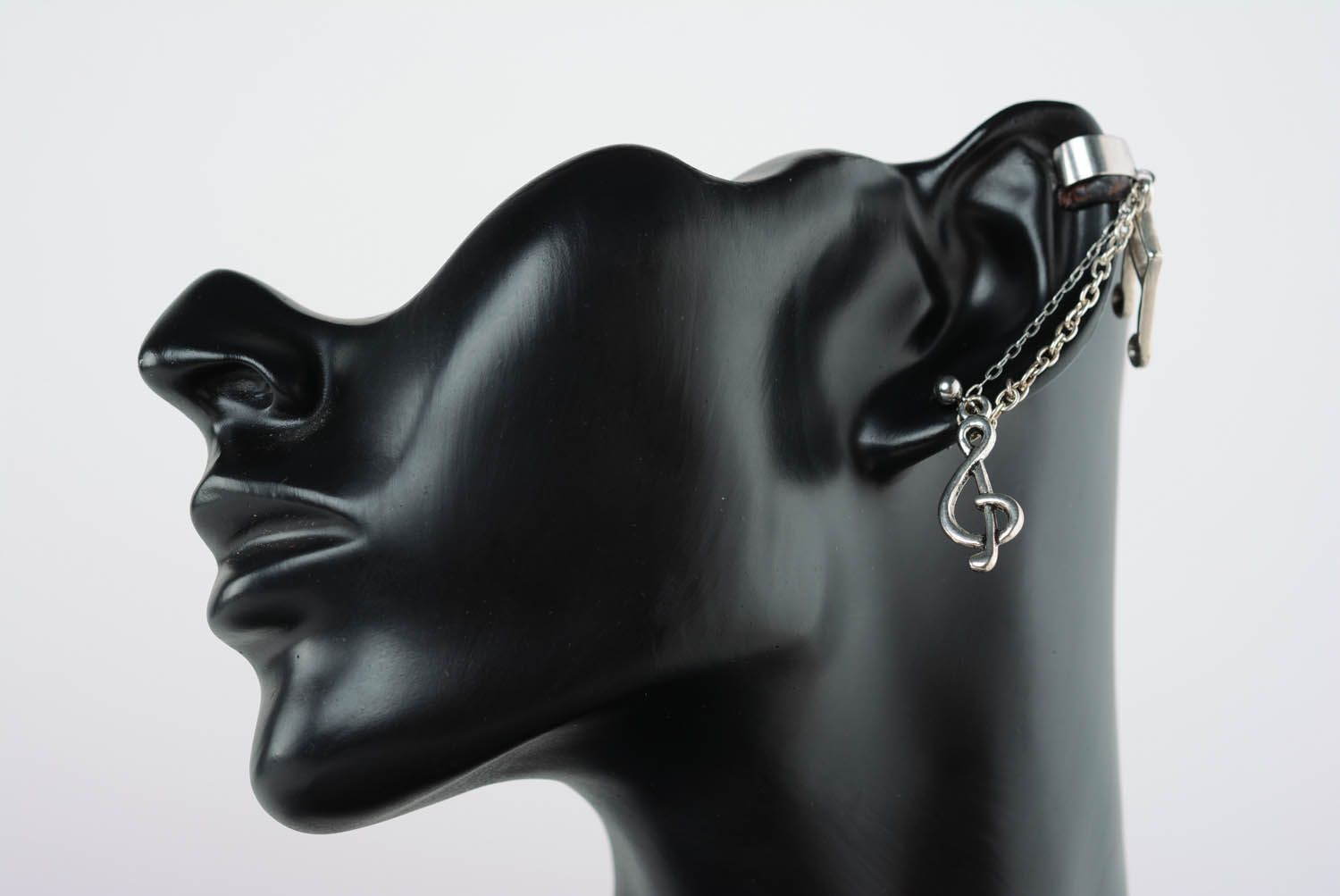 Metal cuff earrings Sonata photo 1