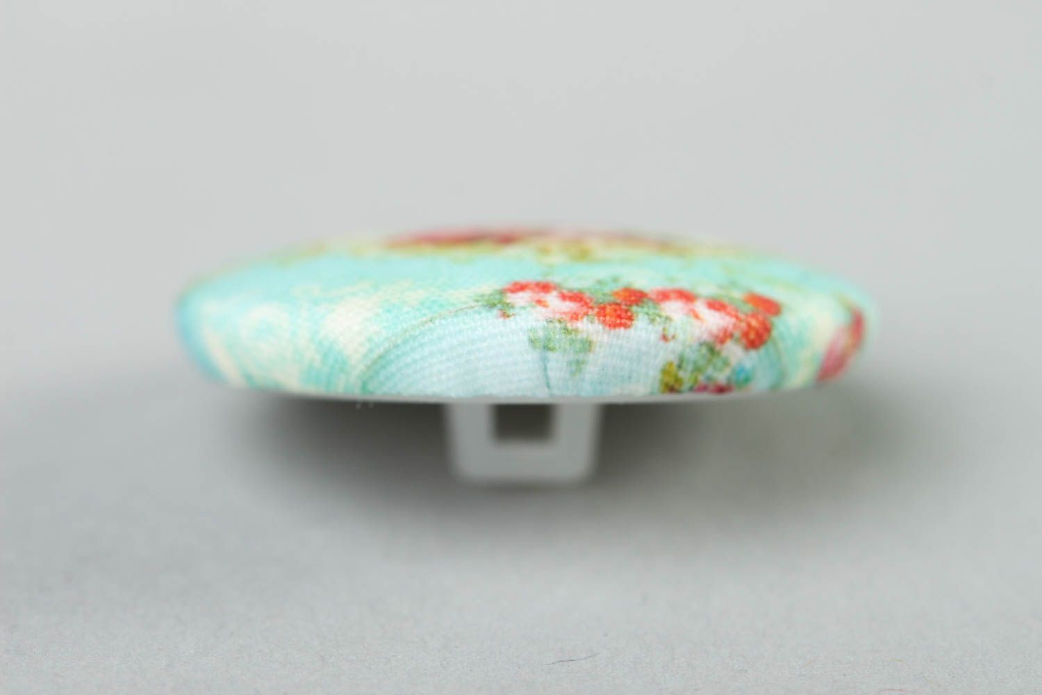 Красивая пуговица handmade с цветами аксессуар для одежды швейная фурнитура фото 4