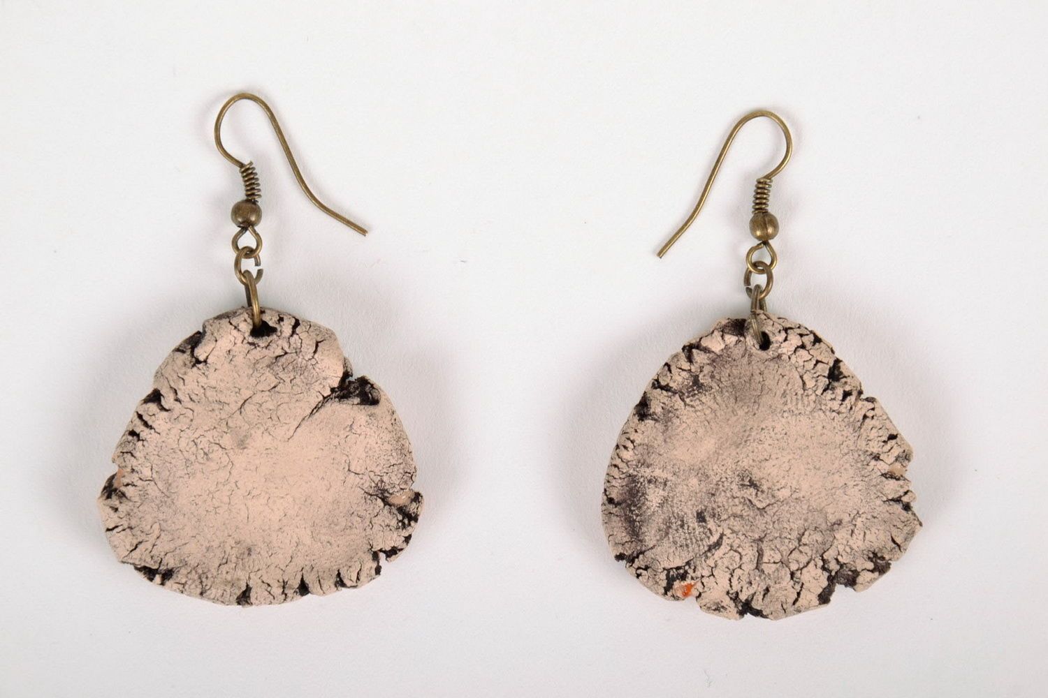Ceramic earrings photo 2