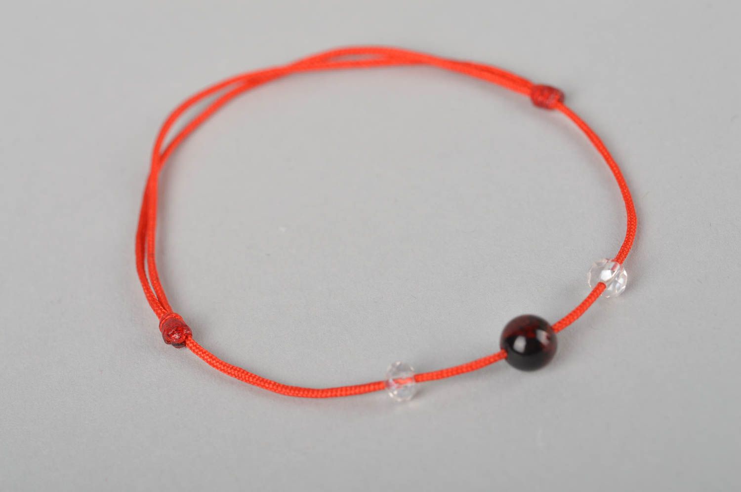 Handmade accessory beautiful wrist bracelet with black bead designer bracelet    photo 2