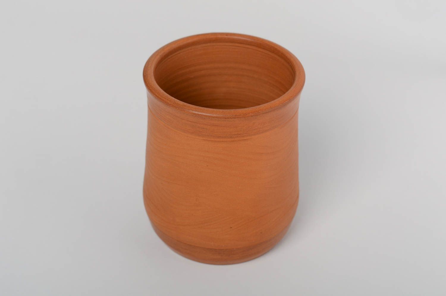 Vaso de cerámica hecho a mano de arcilla utensilio de cocina vajilla moderna 
 foto 4