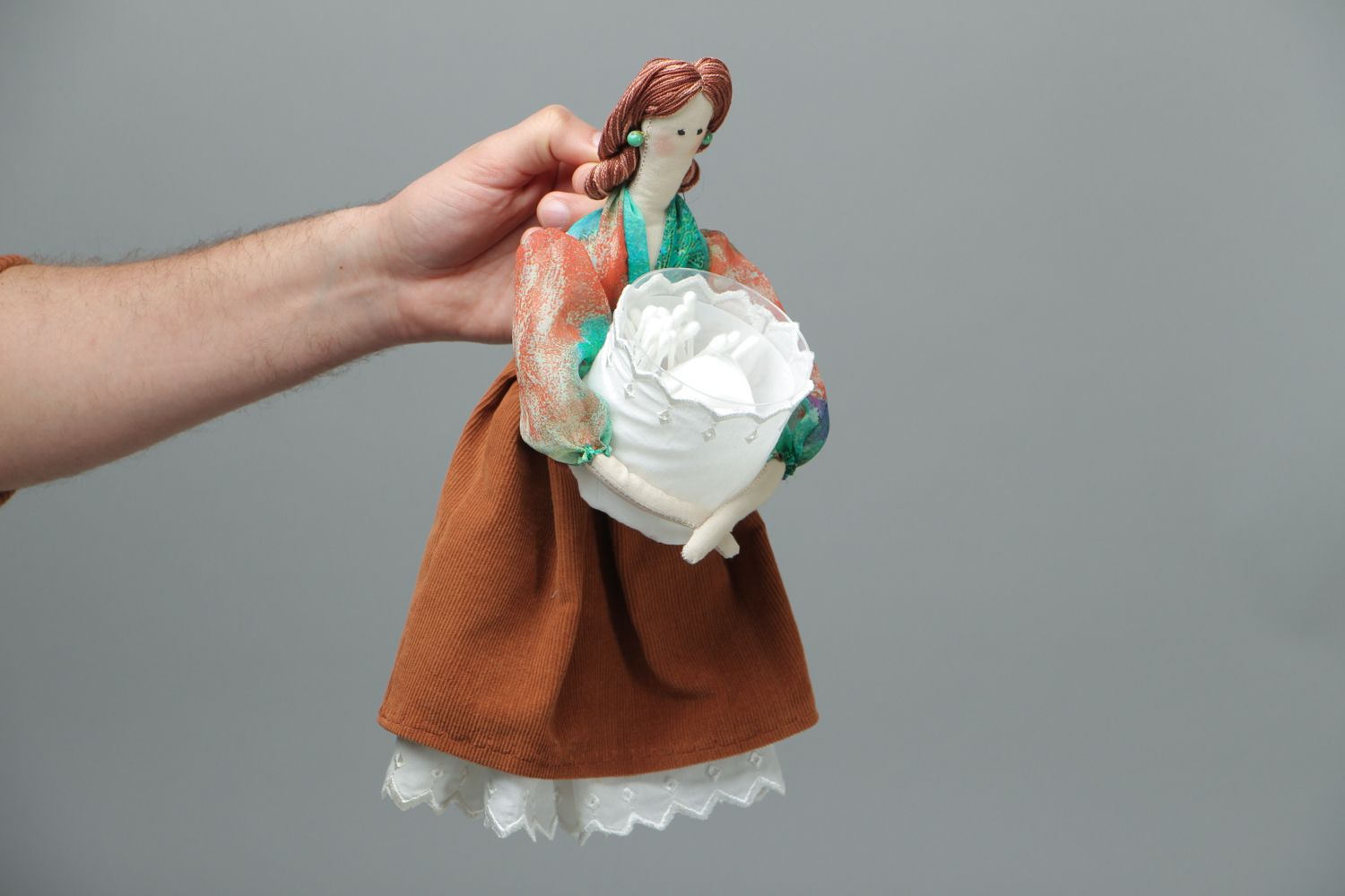 Muñeca de autor para interior Ama de casa  foto 4