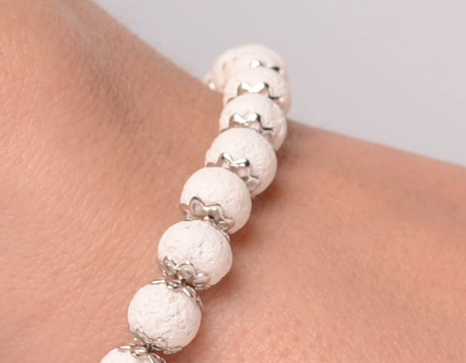 Designer handmade bracelet beautiful unusual jewelry stylish accessories photo 5