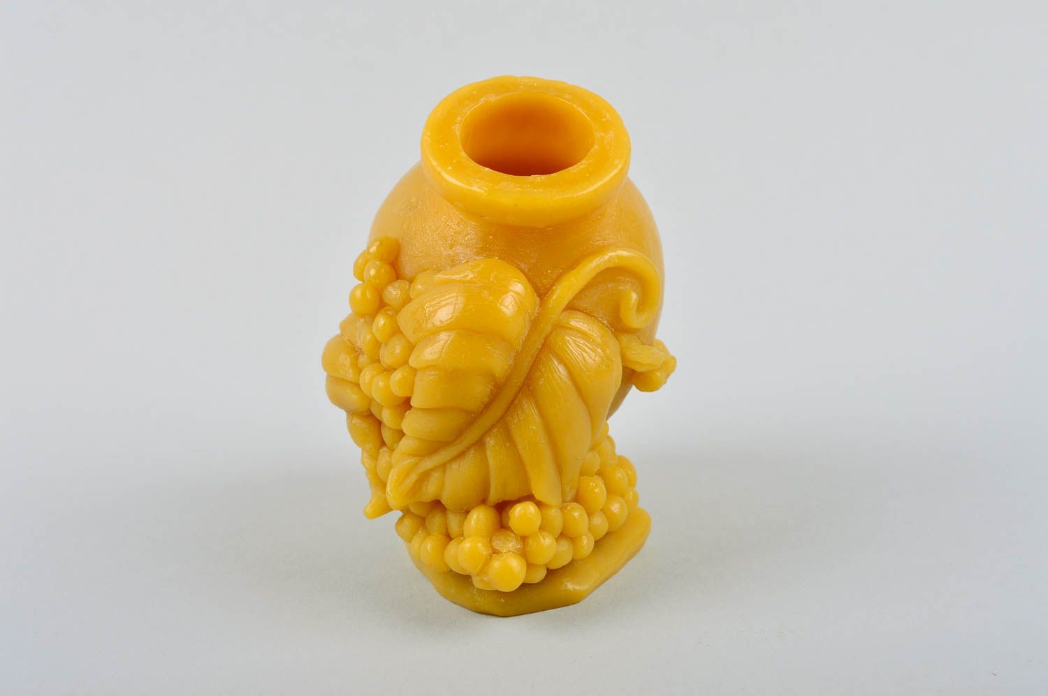 4 inches handmade beeswax pitcher for table décor 0,35 lb photo 8