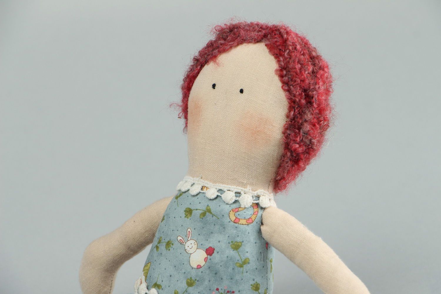 Interior doll with red curls photo 4