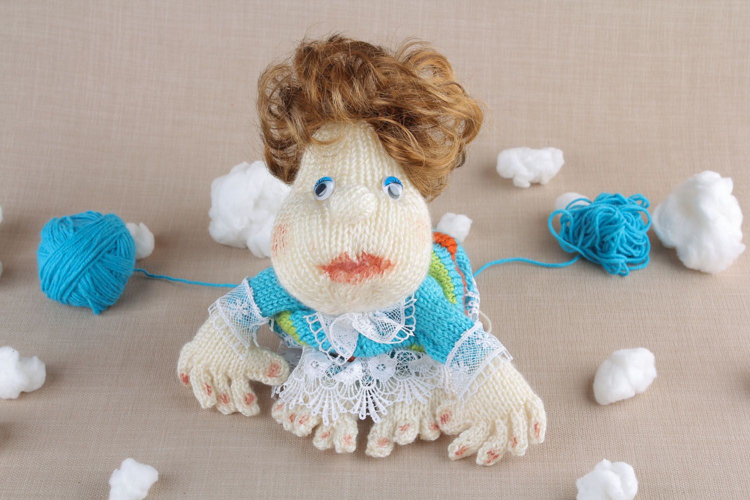 Soft crochet toy Baby photo 1
