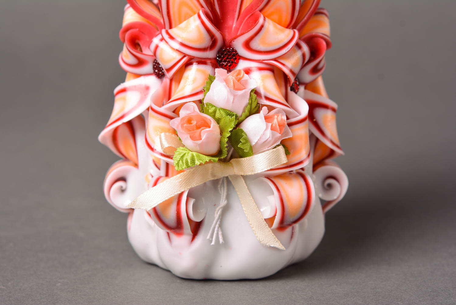 Handmade buntes Teelicht Kerze aus Paraffin originelles Geschenk süße Dekoidee foto 4