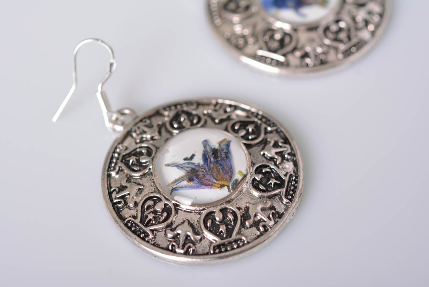 Botanic earrings handmade jewelry dangling earrings accessories for girls photo 5