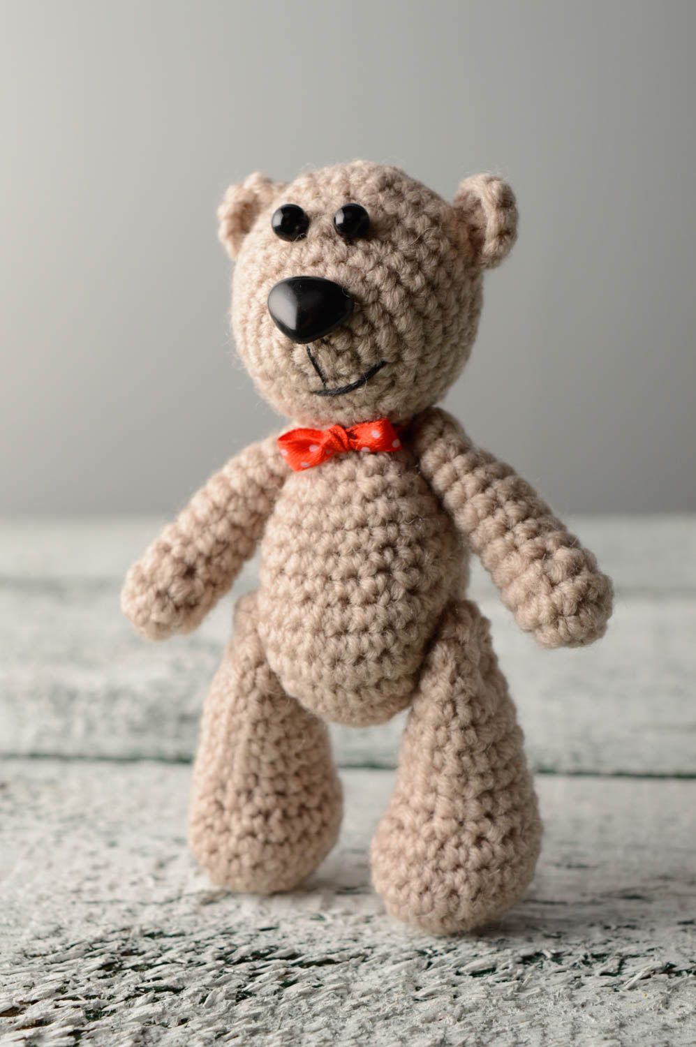 Soft crochet toy Bear Cub photo 1