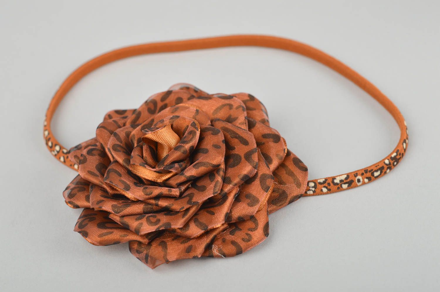 Handmade headband flower headband designer hair accessories hair jewelry photo 1