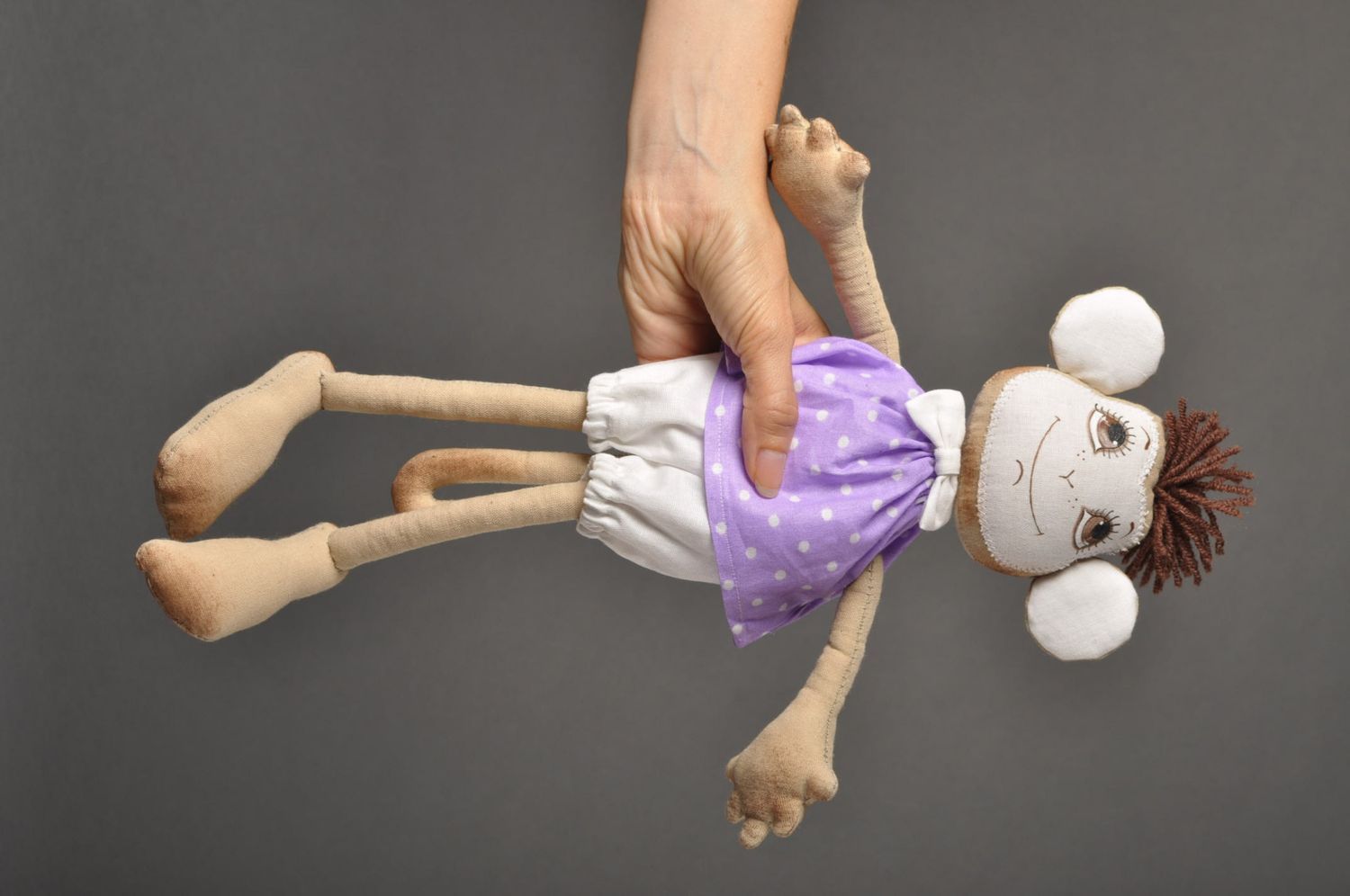 Juguetes de animales para niños hecho a mano muñecos de trapo regalo original foto 4