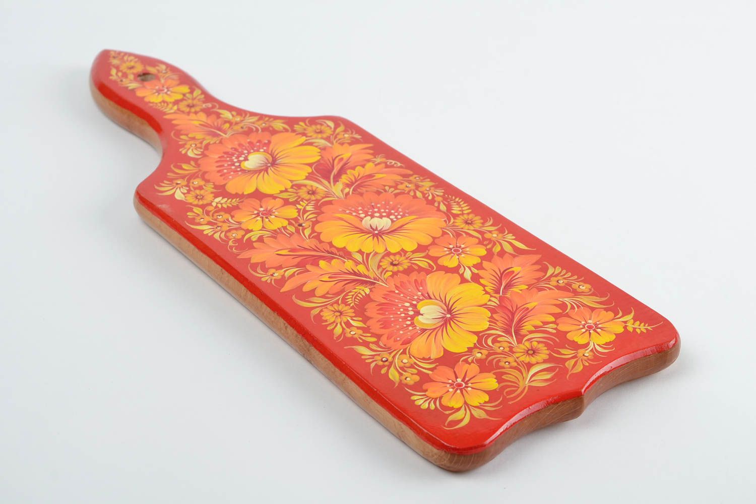 Tabla de madera decorada hecha a mano utensilio de cocina regalo para mujeres foto 4