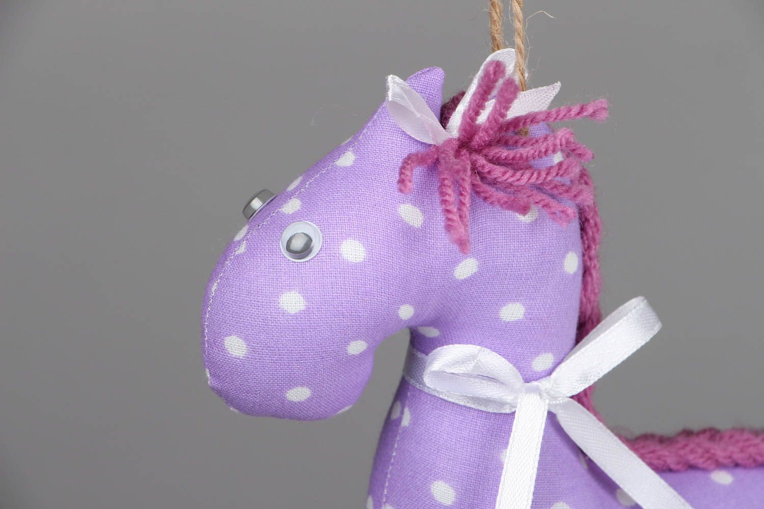 Textile toy Pony with Dots photo 2