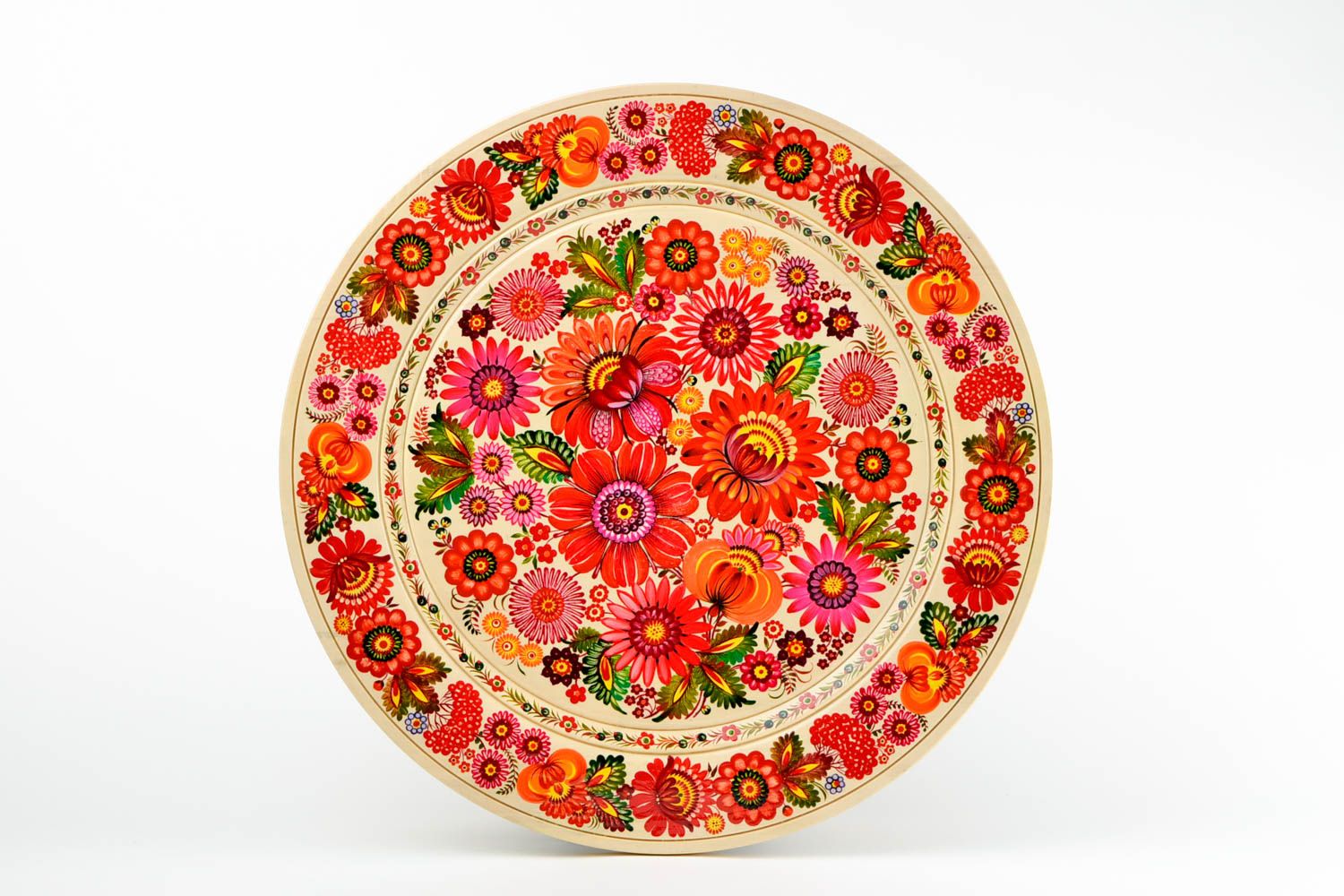 Unusual handmade plate wall hanging wooden plate gift ideas decorative use only photo 4