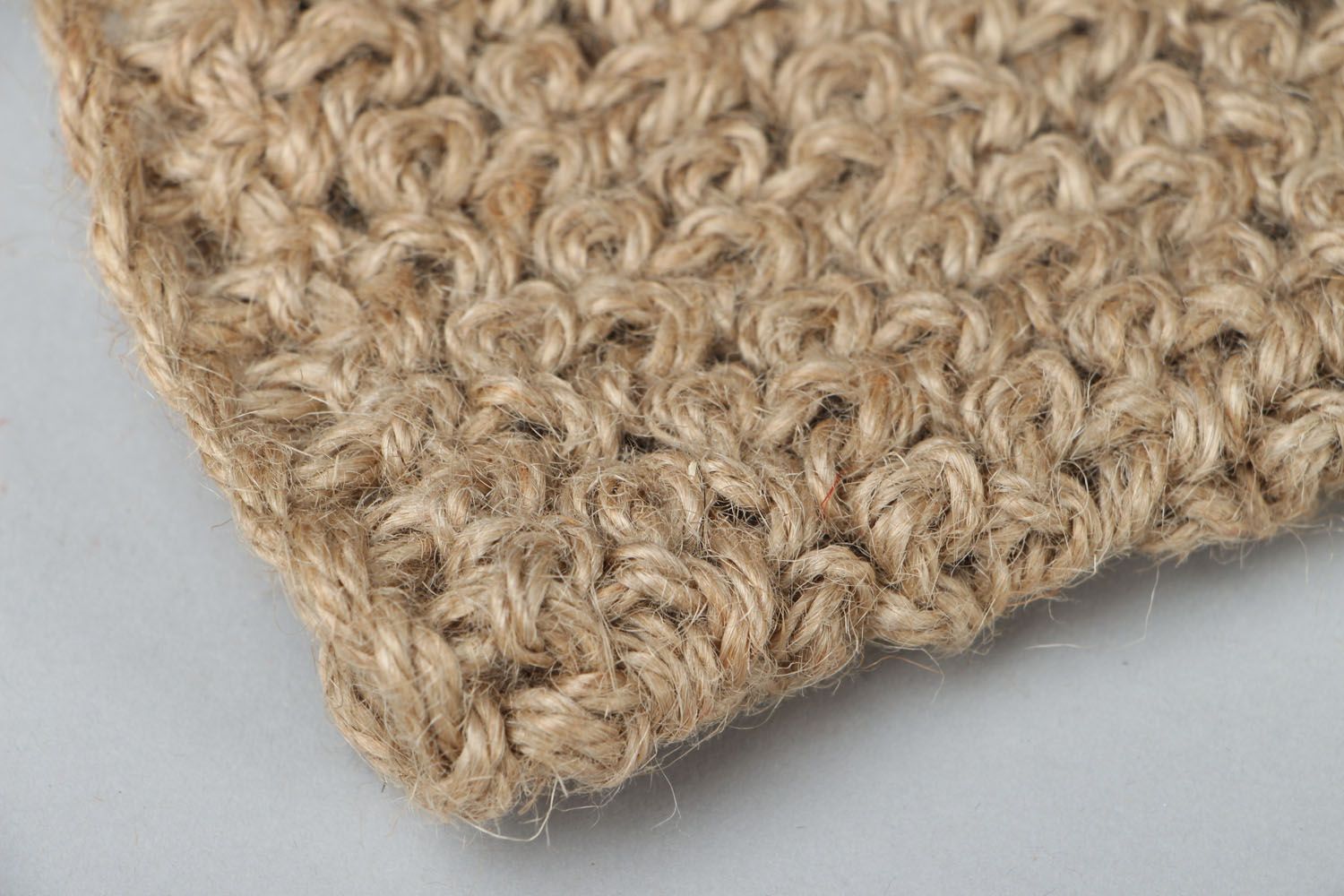 Hand crochet body scrubber  photo 3