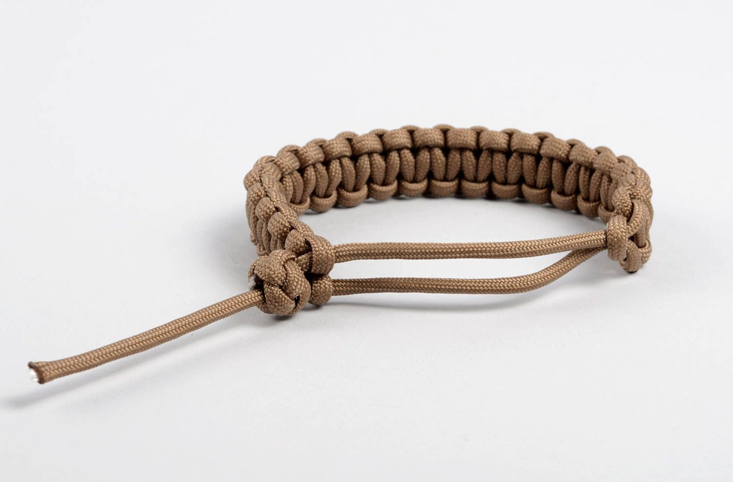 Stylish handmade woven bracelet paracord bracelet textile jewelry designs photo 3