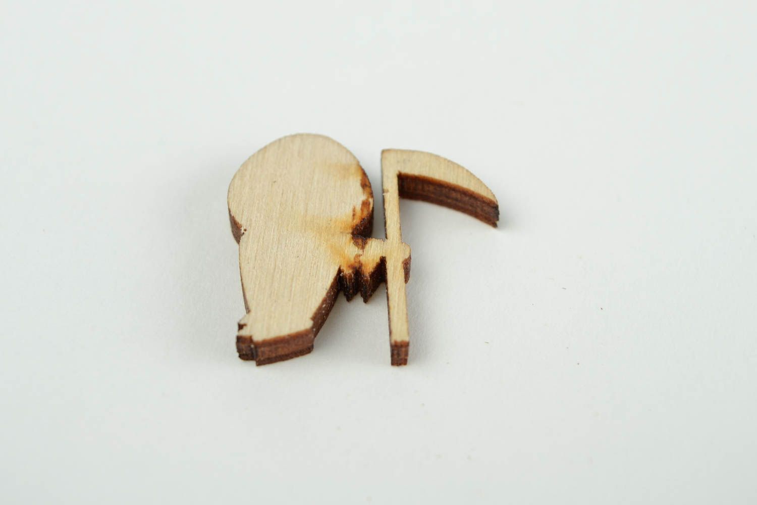 Figura para decorar artesanal manualidad en madera elemento decorativo foto 5