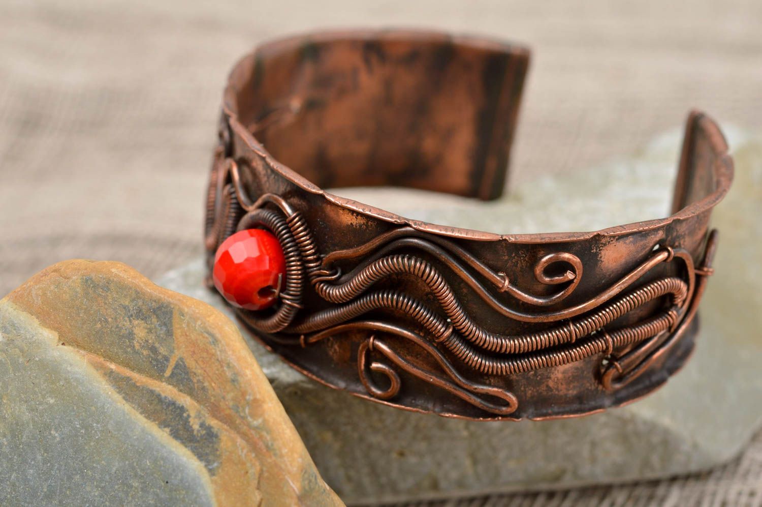 Beautiful handmade bracelet designs womens metal bracelet metal craft gift ideas photo 1