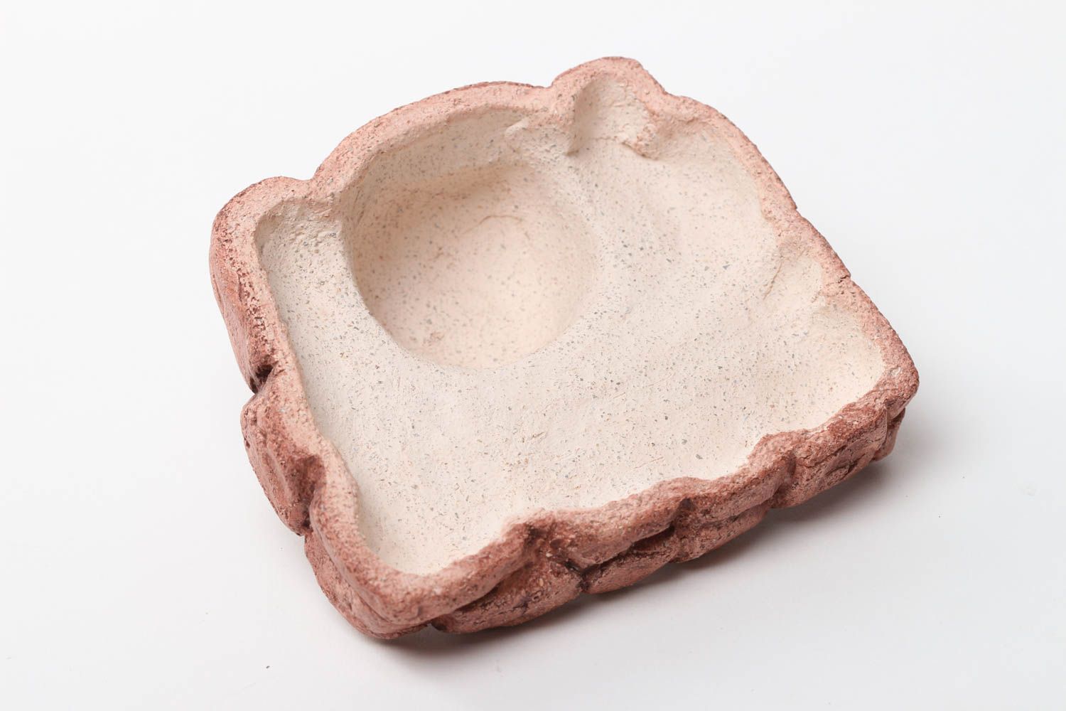 Deko Kerzenhalter handmade Teelichthalter aus Ton Kerzenhalter Keramik originell foto 4