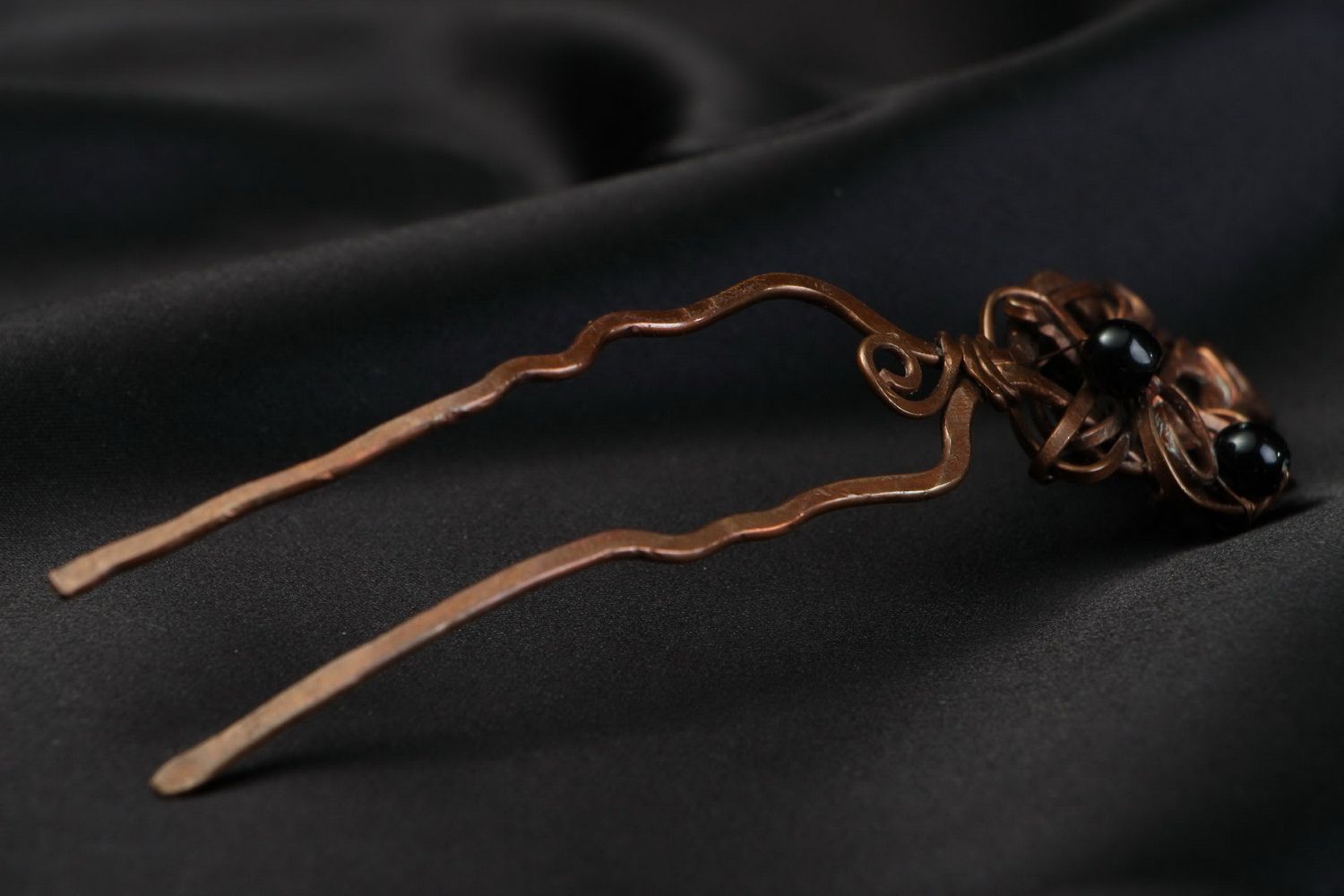 Copper hairpin photo 2