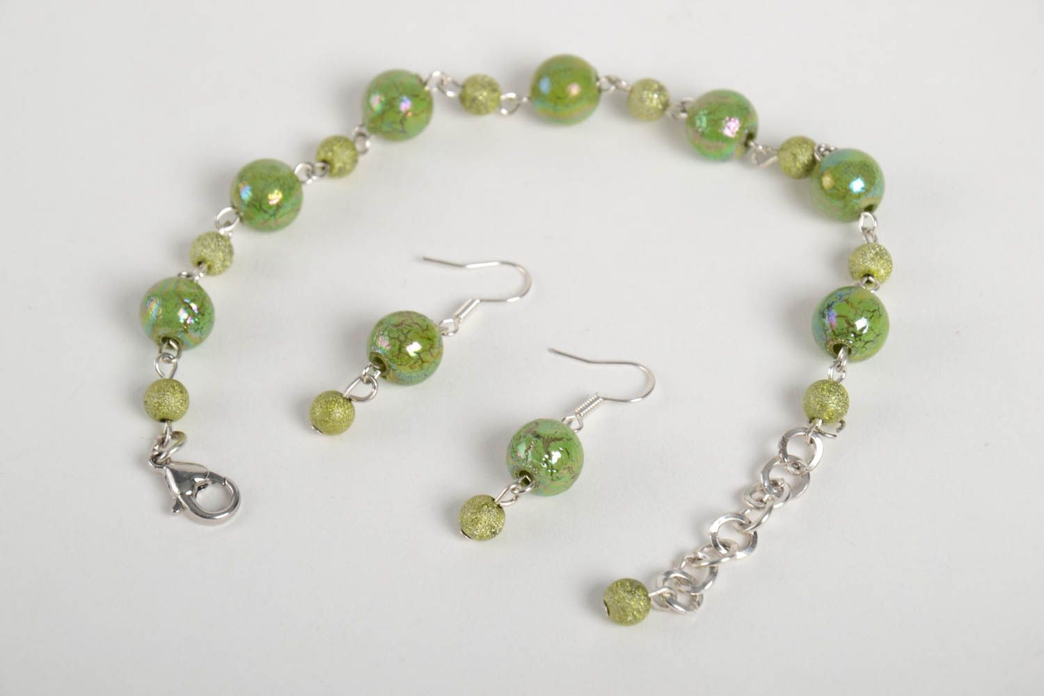 Unusual handmade beaded earrings bracelet designs cool jewelry gifts for her photo 5