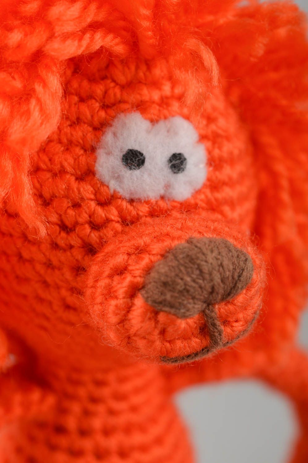 Muñeco de peluche juguete tejido a crochet hecho a mano regalo original foto 5