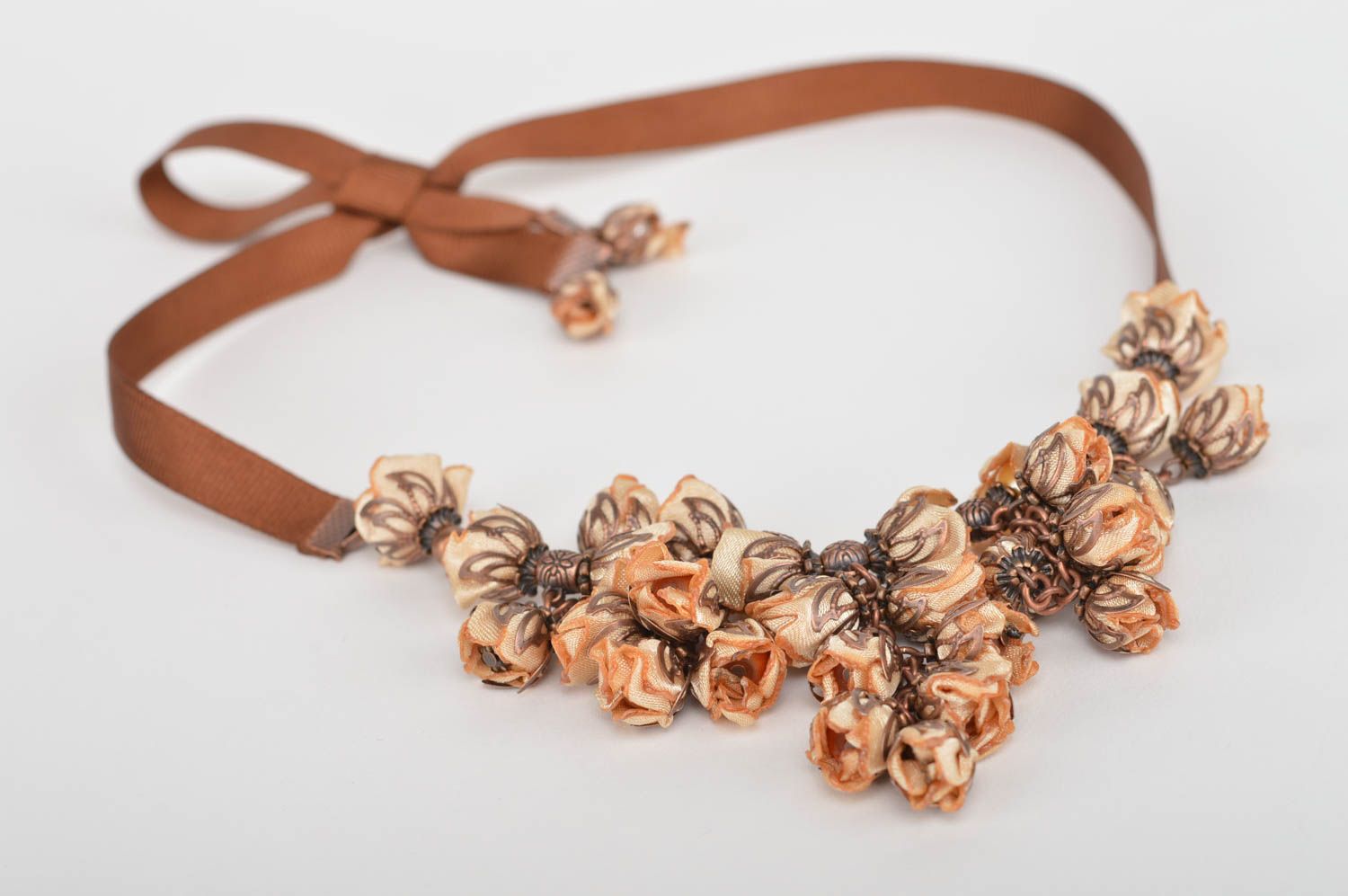 Damen Collier handmade Collier Halskette exklusiver Schmuck Geschenk für Frauen foto 2