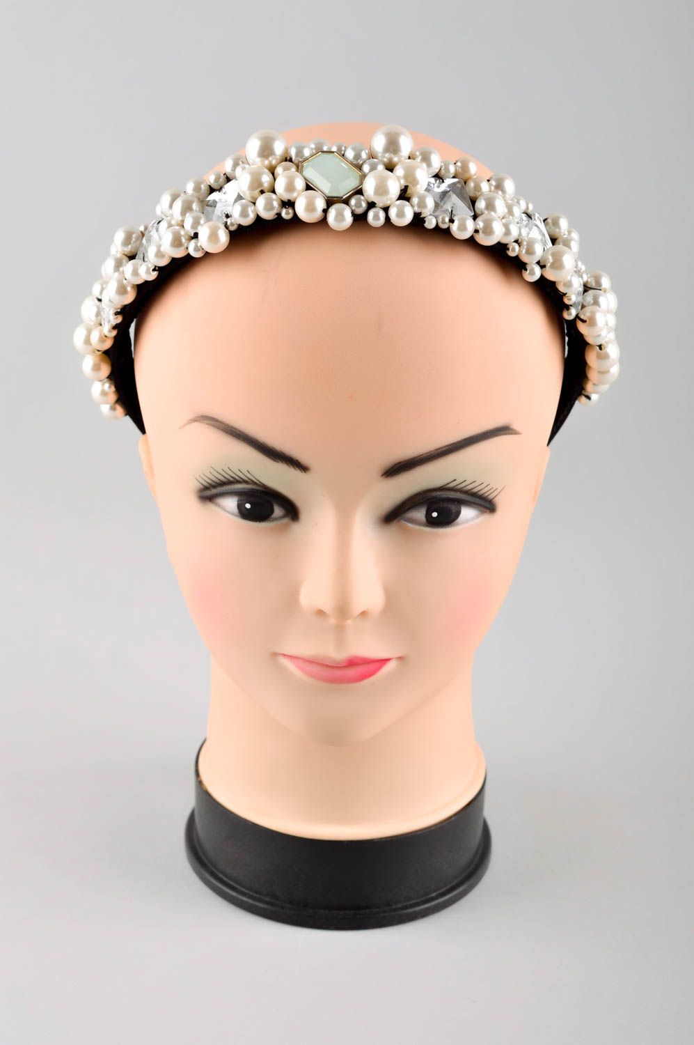 Аксессуар для волос ручной работы обруч на голову женский аксессуар модный фото 2