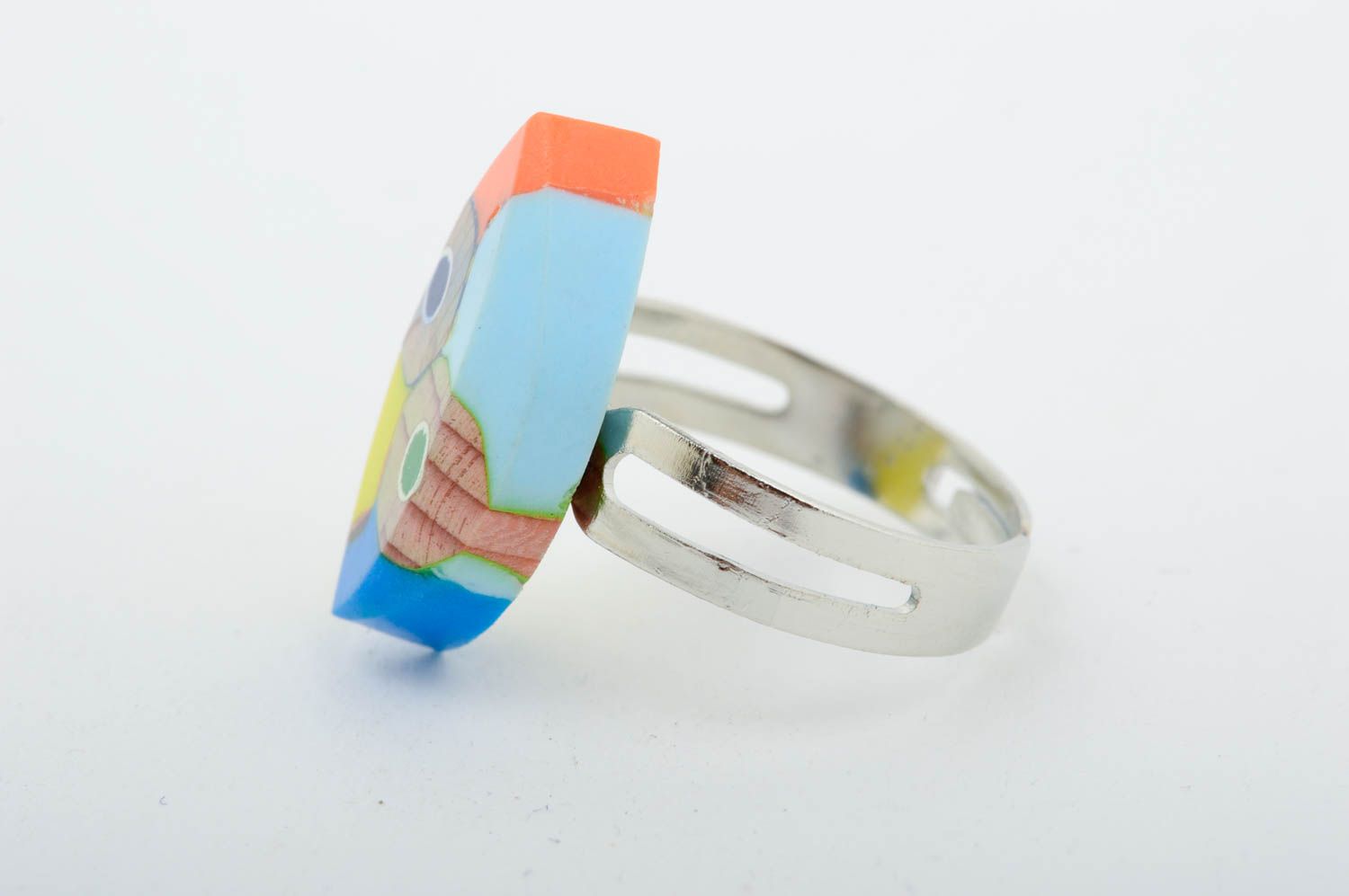 Кольцо из карандашей ручной работы кольцо из дерева оригинальное кольцо фото 4
