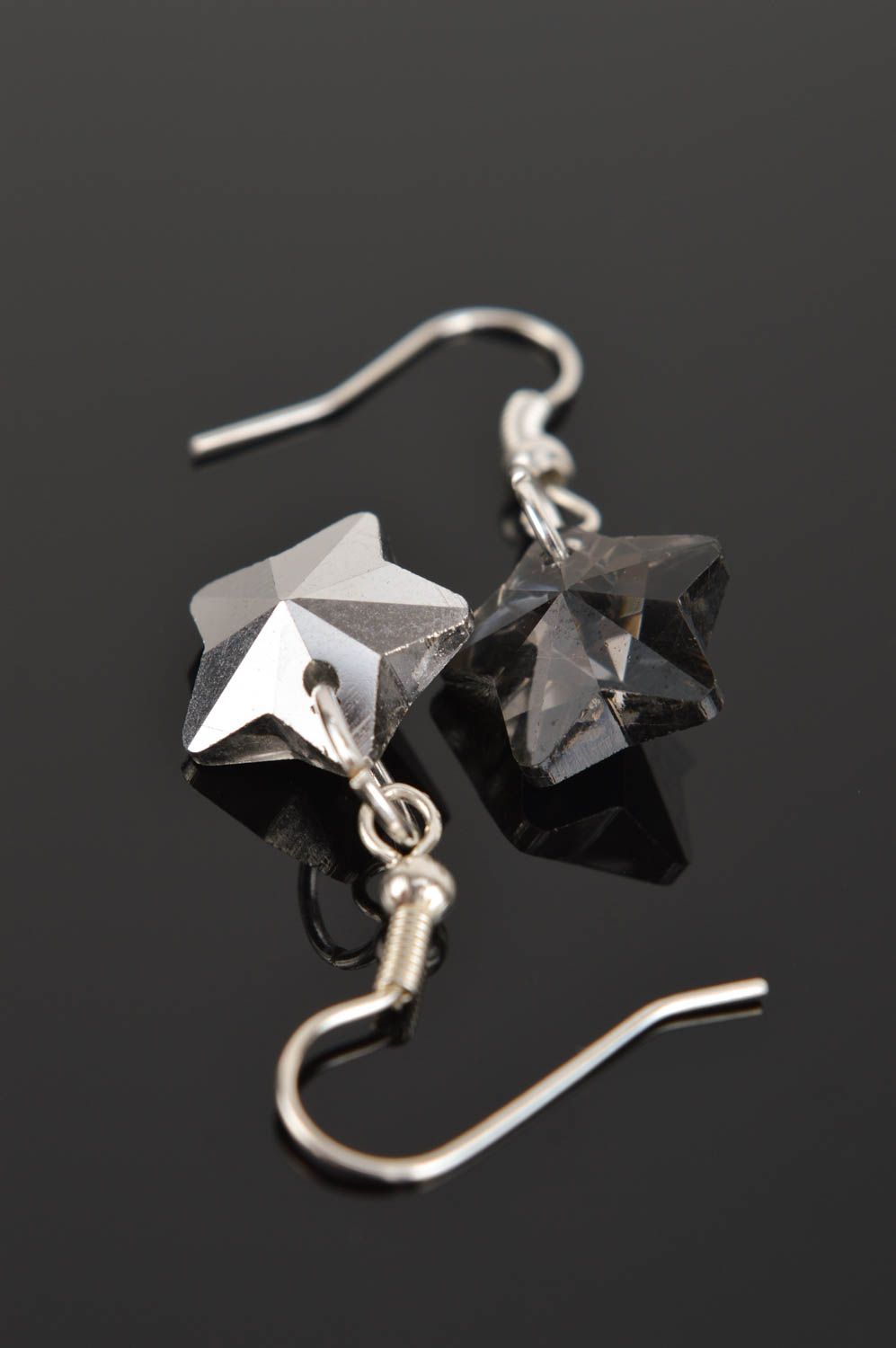 Handmade earrings crystal jewelry earrings with charms fashion jewelry photo 2
