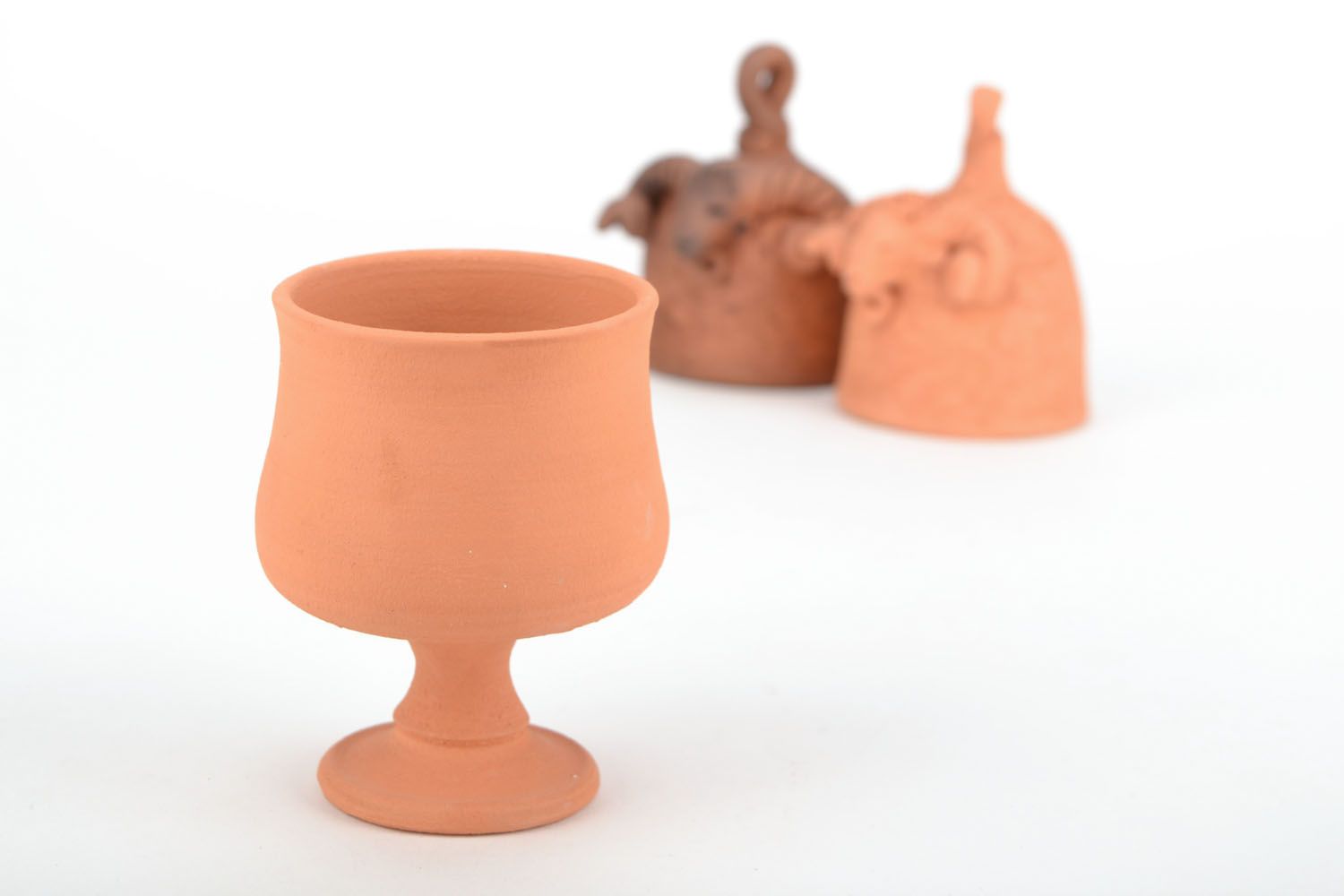 Clay goblet photo 1