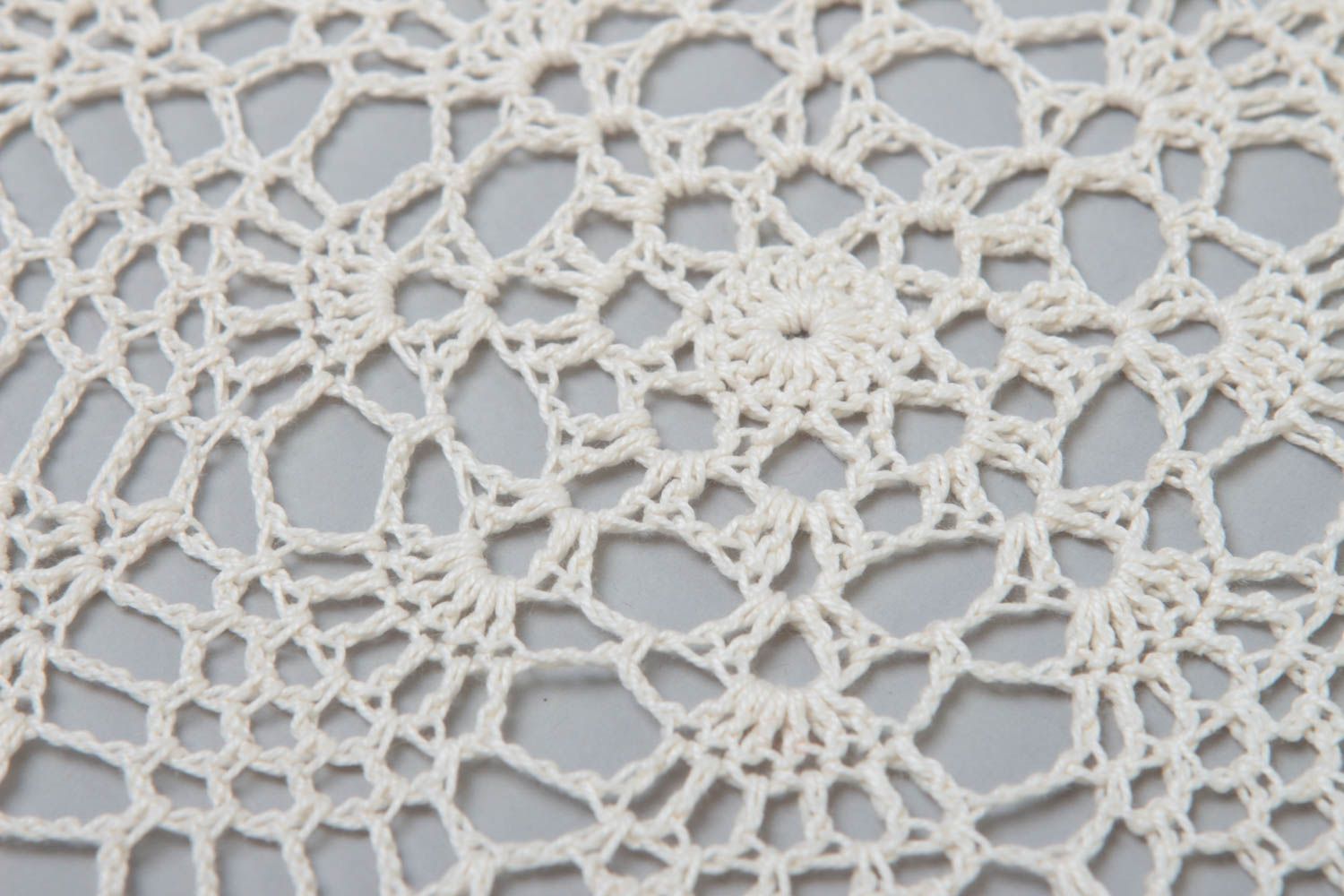 Gentle handmade crochet napkin decorative lace napkin kitchen design gift ideas photo 3
