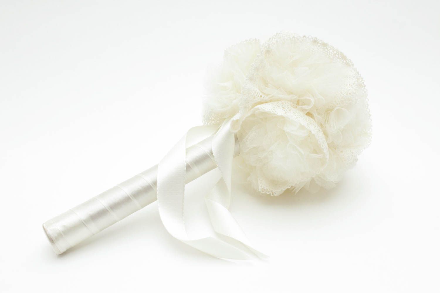 Schöne Dekoration handmade Hochzeit Blumenstrauß weiße Blume zur Hochzeit foto 3