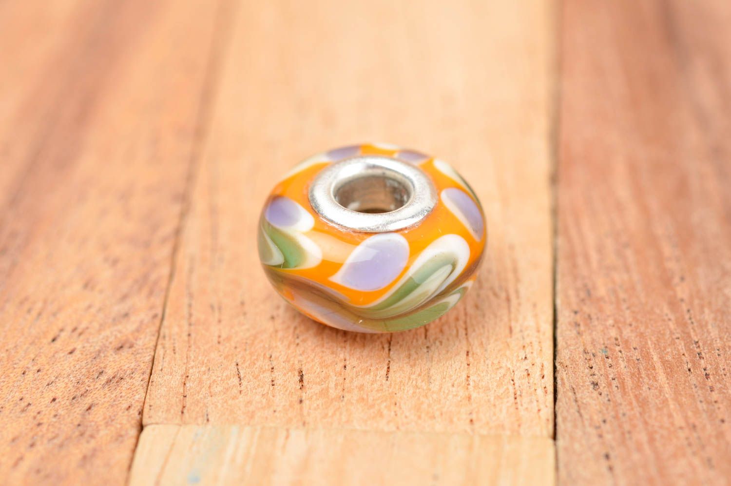 Beautiful handmade glass bead stylish jewelry findings handmade accessories photo 3