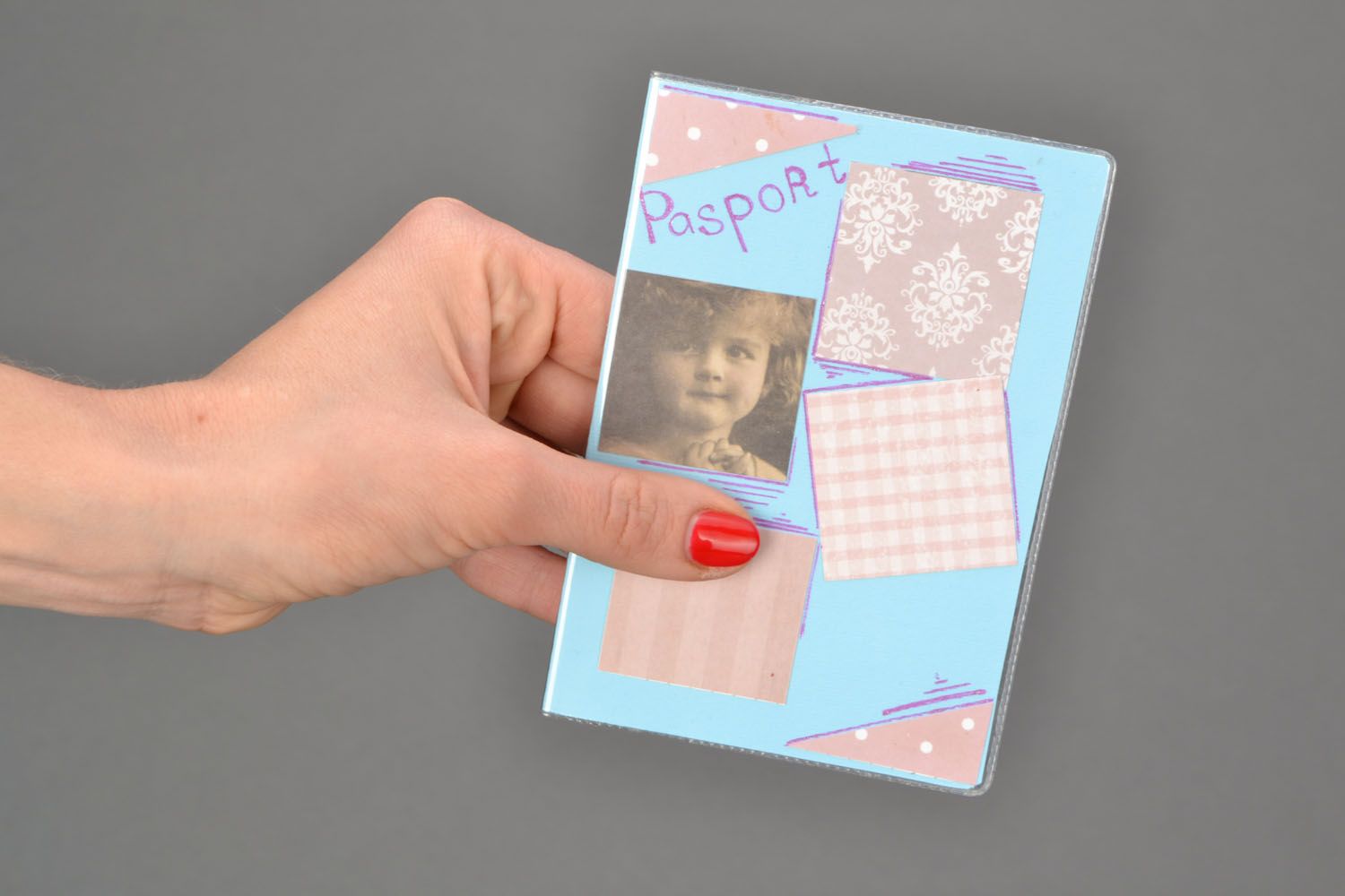 Обложка на паспорт Ретро фото 2