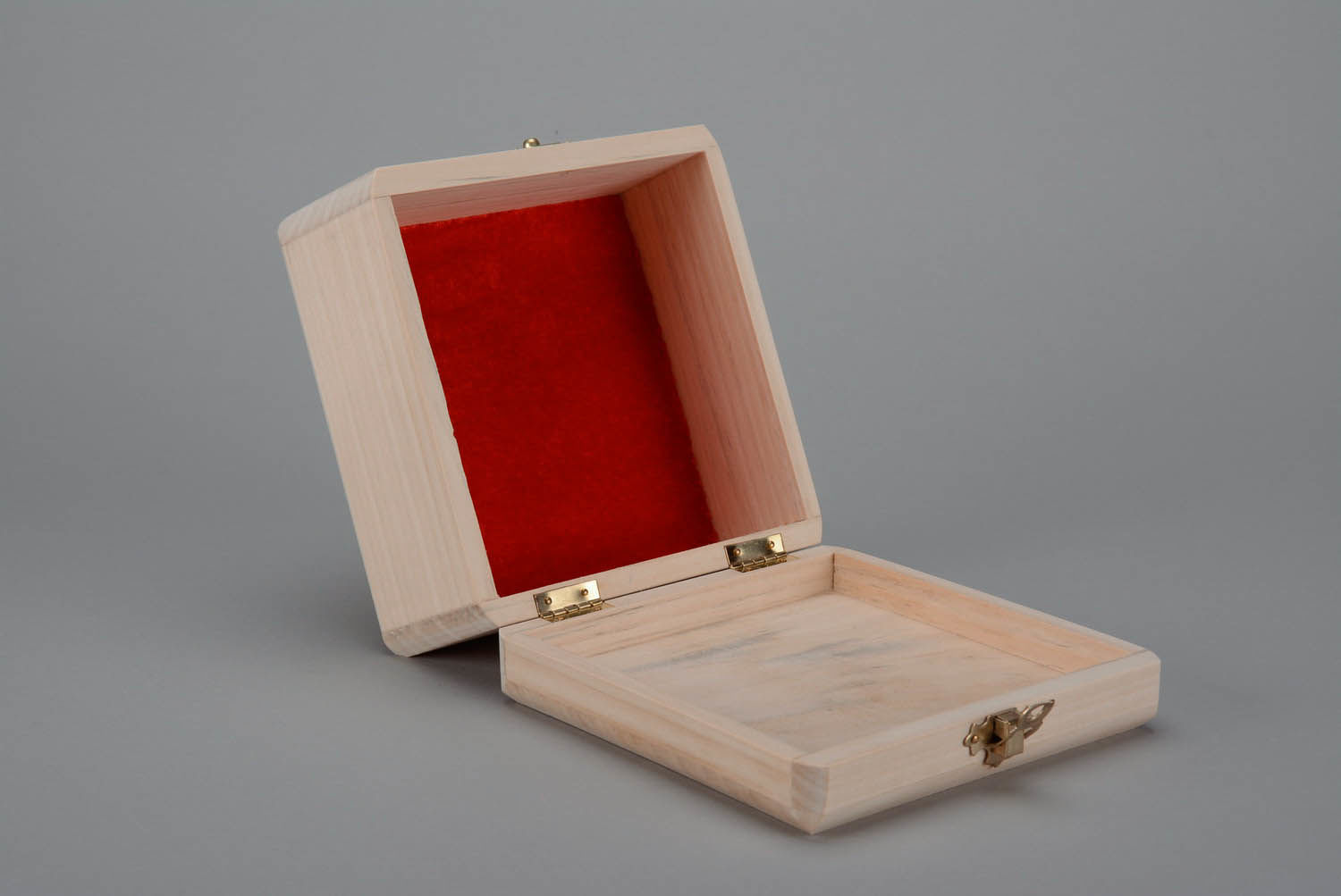 Caja de madera para decorar en técnica de pirograbado foto 4