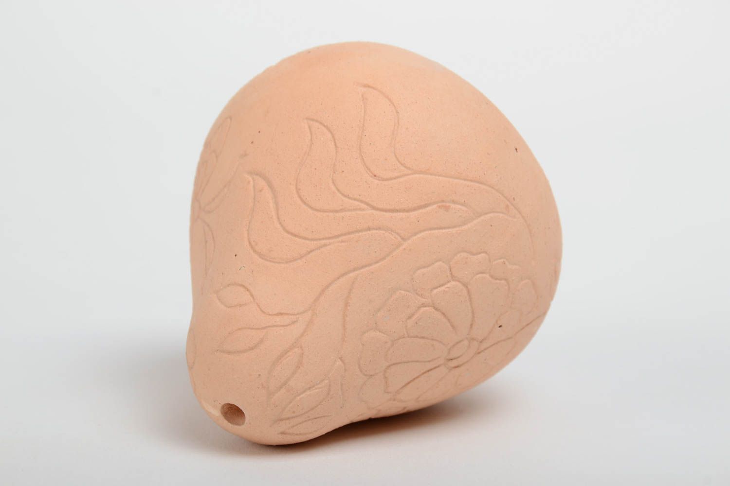 Handmade Glöckchen aus Ton für Selbstbemalen schön aus Keramik Werkstück foto 4