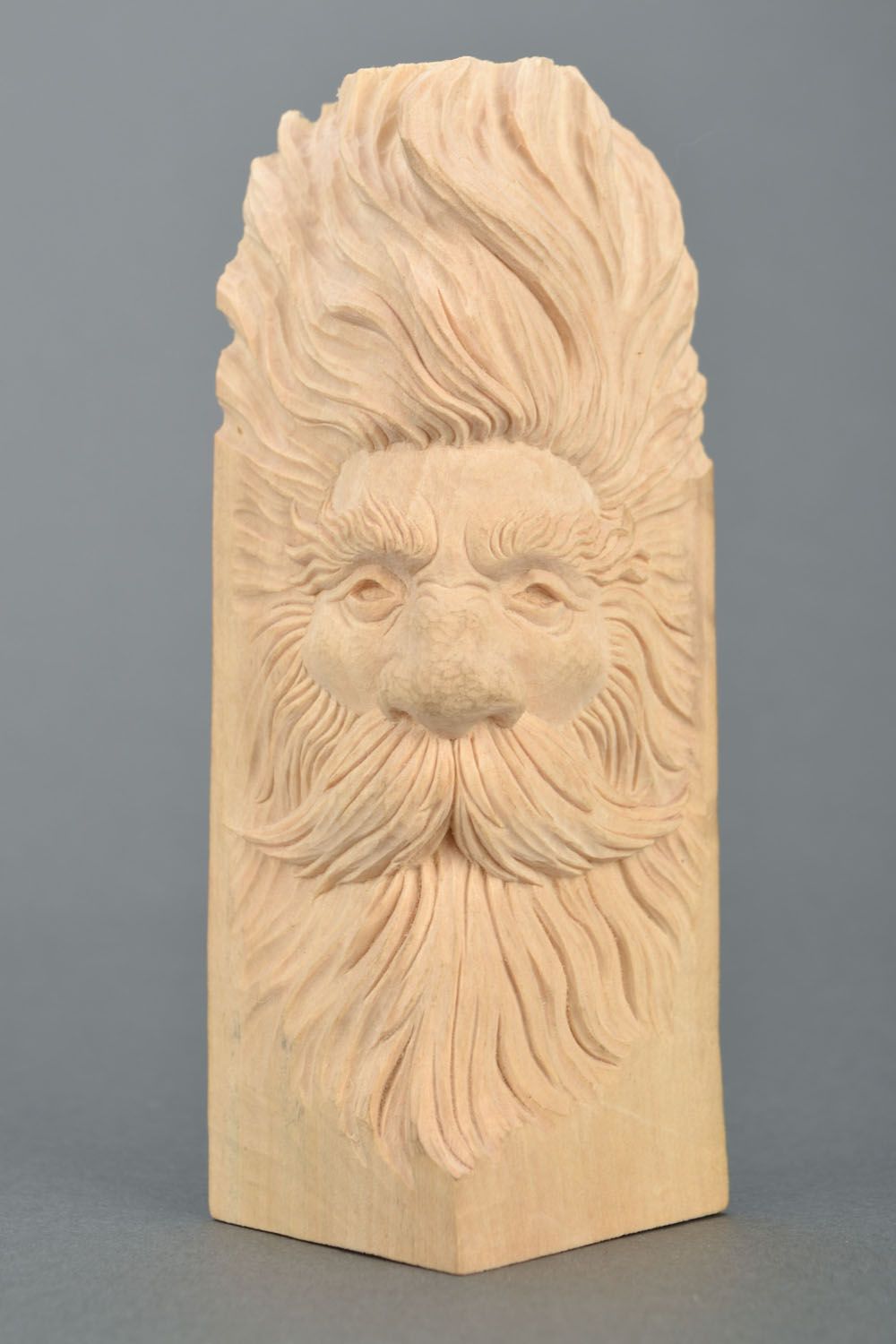Estatueta artesanal de madeira Velho foto 5