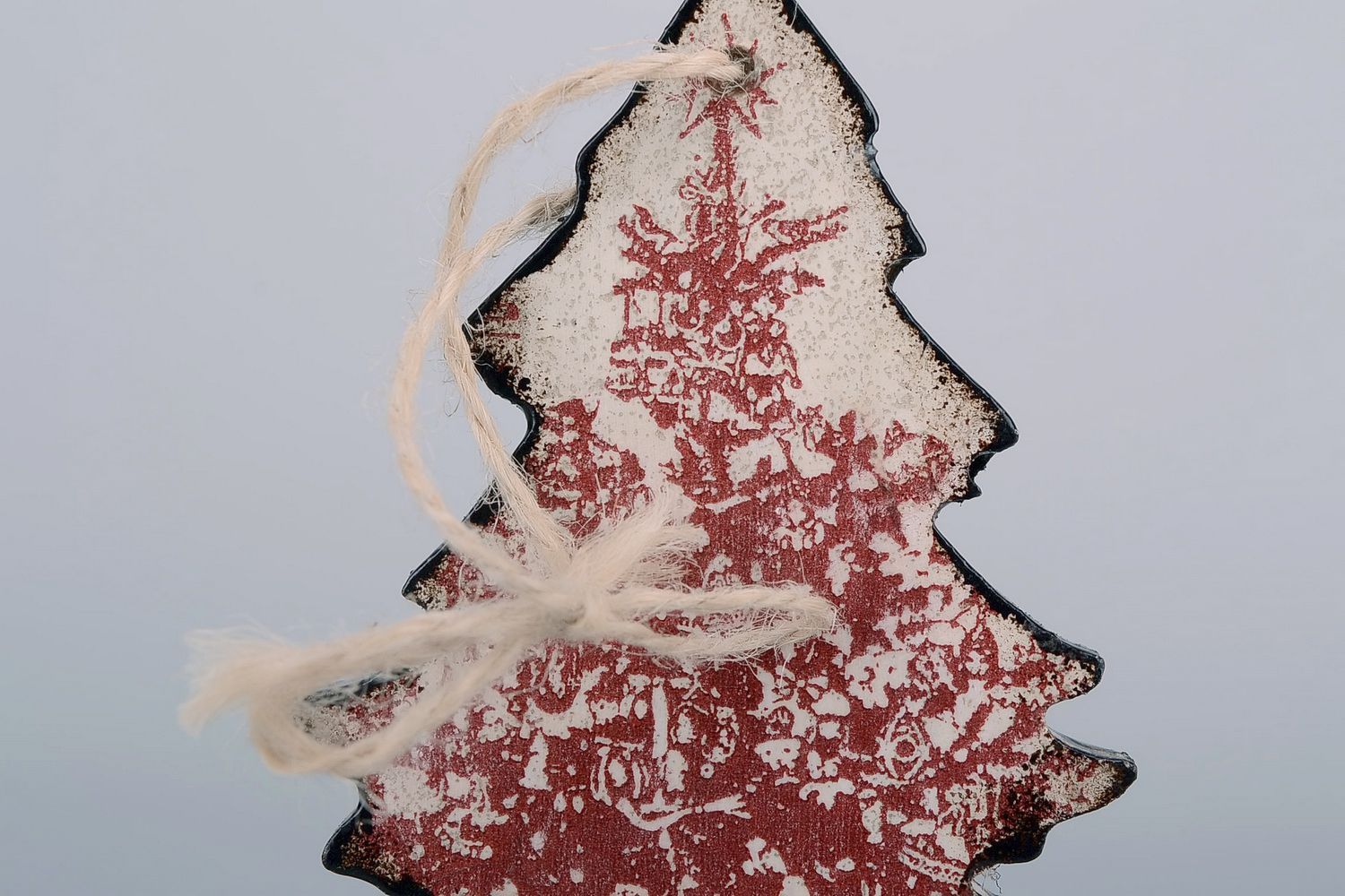 Pendentif en forme d'arbre de Noël photo 3